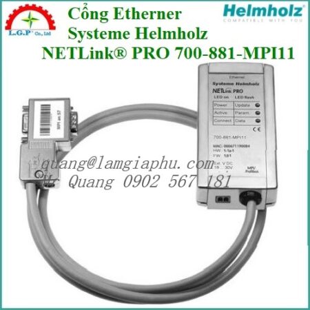NETLink PRO nhỏ gọn, PROFIBUS Ethernet gateway Helmholz