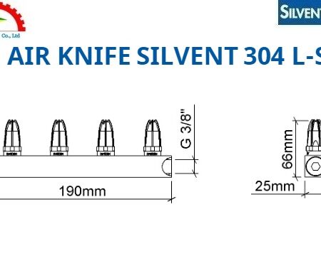 Bản vẽ Dao Không Khí Silvent 304 L-S