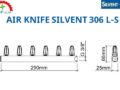 Bản vẽ Dao Không Khí Silvent 306 L-S