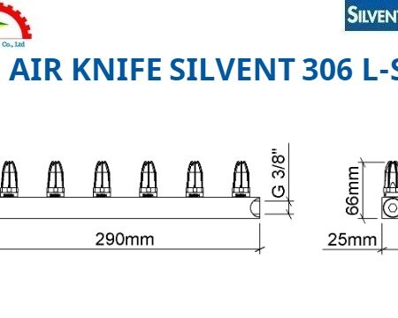 Bản vẽ Dao Không Khí Silvent 306 L-S