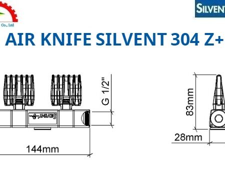 Bản vẽ Dao Thổi Khí Silvent 304 Z+