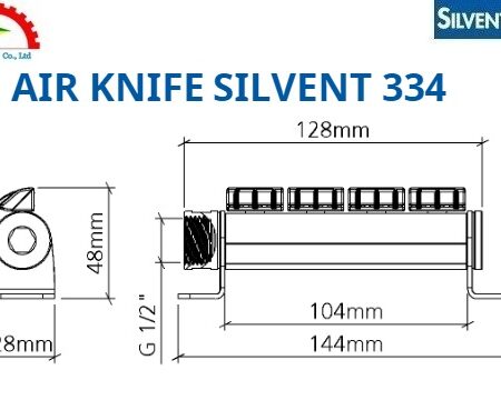Bản vẽ Dao Thổi Khí Silvent 334