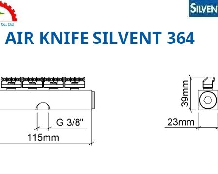 Bản vẽ Dao Thổi Khí Silvent 364
