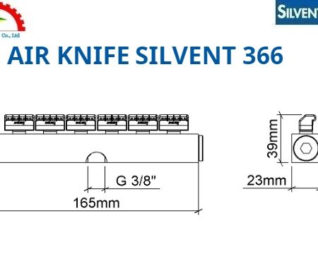 Bản vẽ Dao Thổi Khí Silvent 366