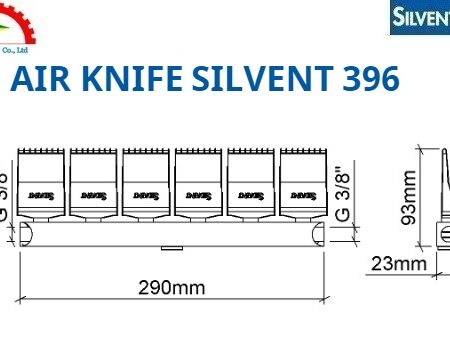 Bản vẽ Dao Thổi Khí Silvent 396