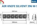 Bản vẽ Dao Thổi Khí Silvent 396 W-S