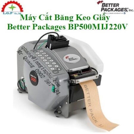 Máy Cắt Băng Keo Giấy Better Packages BP500M Ink Jet 220V
