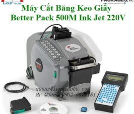 Máy Cắt Băng Keo Giấy Better Packages BP500M Int Jet 220V