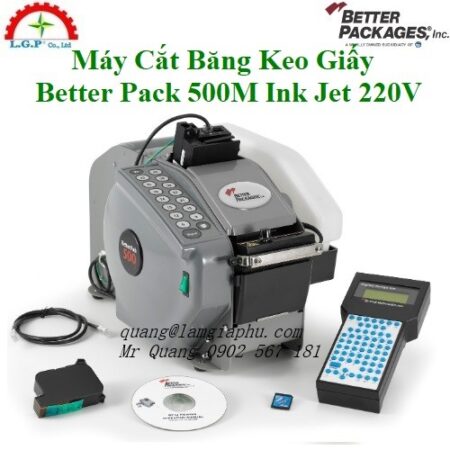 Máy Cắt Băng Keo Giấy Better Packages BP500M Int Jet 220V