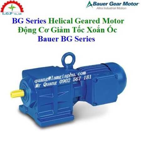 Động Cơ Giảm Tốc Xoắn Ốc Bauer BG Series