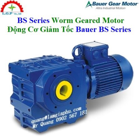 Động Cơ Giảm Tốc Bauer BS Series