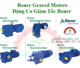 Động Cơ Giảm Tốc Bauer
