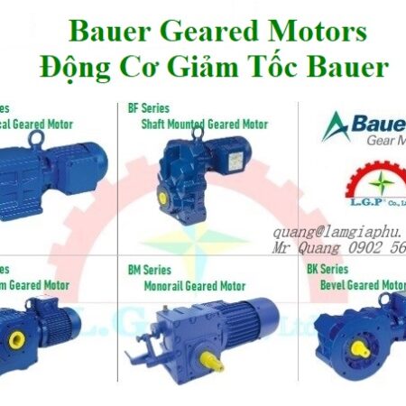Động Cơ Giảm Tốc Bauer