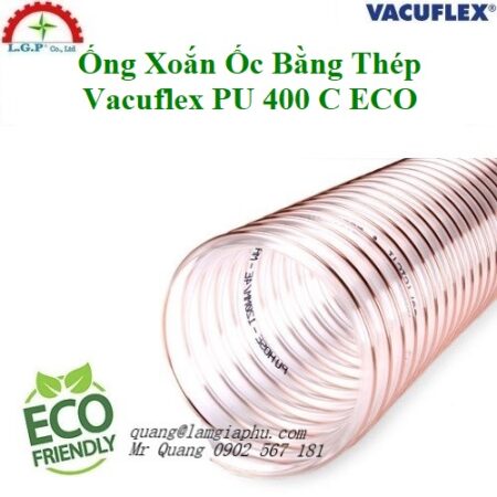 Ống Xoắn Ốc Bằng Thép Vacuflex PU 400 C ECO