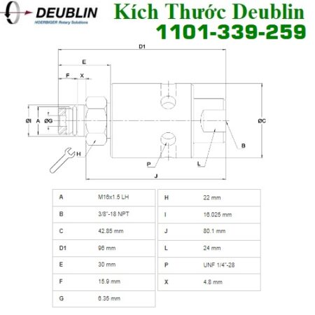 Deublin 1101