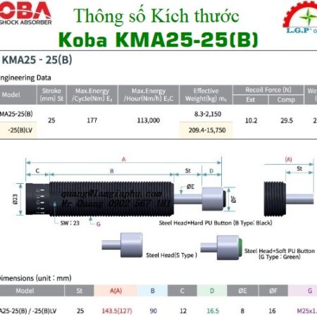 Koba KMA25-25(B)