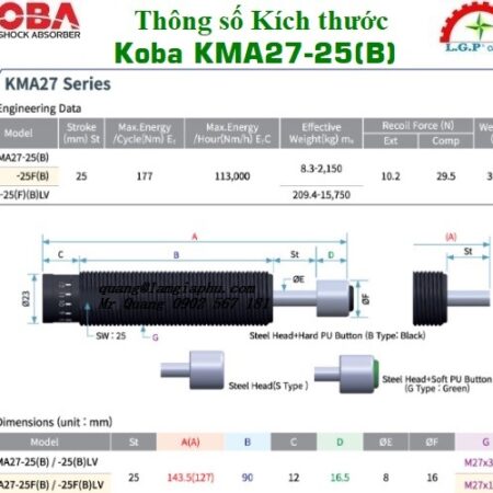 Koba KMA27-25(B)