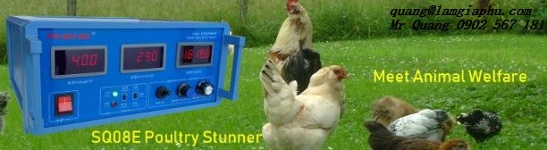 SQ08E Poultry Stunner