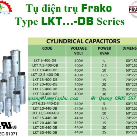 Frako Capacitors LKT-DB