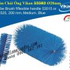 Cọ Rửa Ống Vikan 53563 Lông Trung Bình, 200mm, Ø28mm, Xanh lam