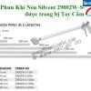 Súng Phun Khí nén Silvent, Đầu Phun Khí Silvent