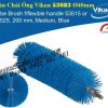 Cọ Rửa Ống Vikan 53913 Lông Trung Bình, 200mm, Ø90mm, Xanh lam - Ảnh 2