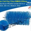 Cọ Rửa Ống Vikan 53913 Lông Trung Bình, 200mm, Ø90mm, Xanh lam