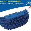 Bàn Chải Không Chịu Nhiệt Vikan 70393 Lông Trung Bình, 205mm, Xanh lam