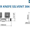Bản vẽ Dao Thổi Khí Silvent 304 Z+