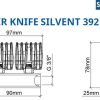 Bản vẽ Dao Thổi Khí Silvent 392 W-S