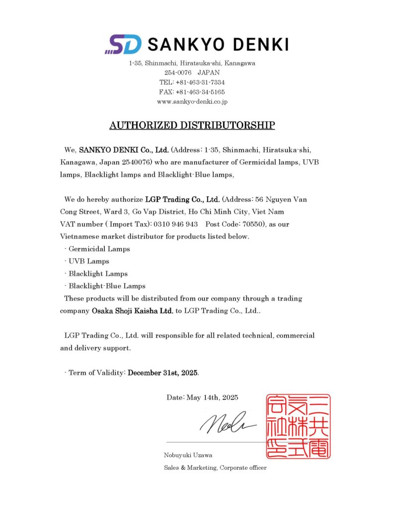 Đại lý Sankyo Denki
