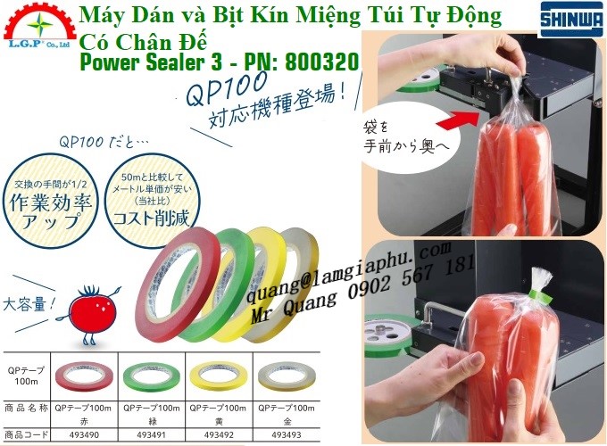 Shinwa Power Sealer 3